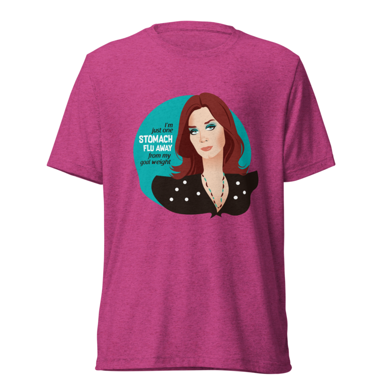 Goal Weight (Triblend) - Berry Triblend
