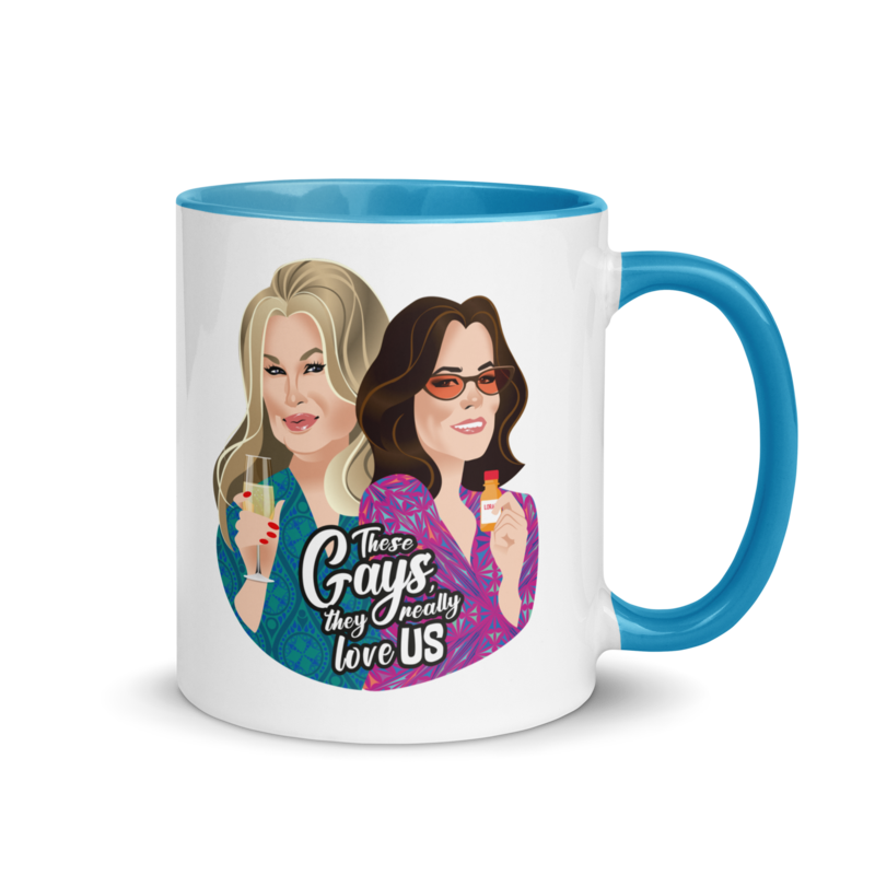 These Gays Love Us (Mug) - Blue