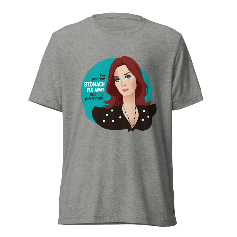 Goal Weight (Triblend) - Athletic Grey Triblend