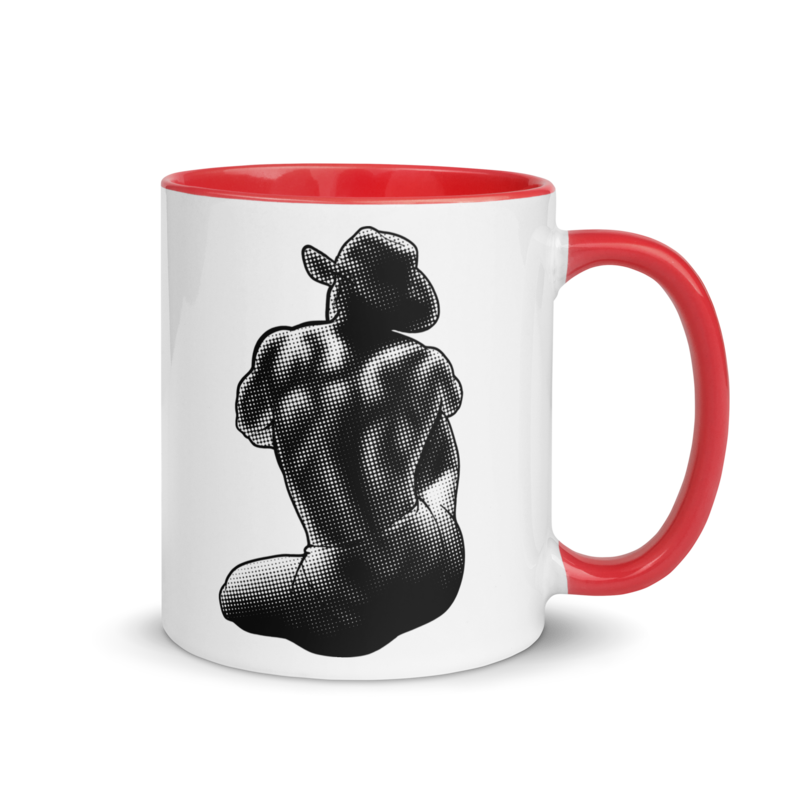 Bikini Cowboy (Mug) - Red