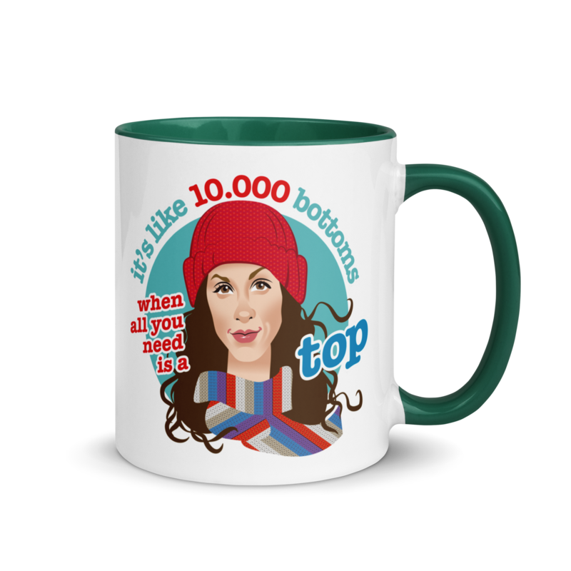 Ironic (Mug) - Dark Green