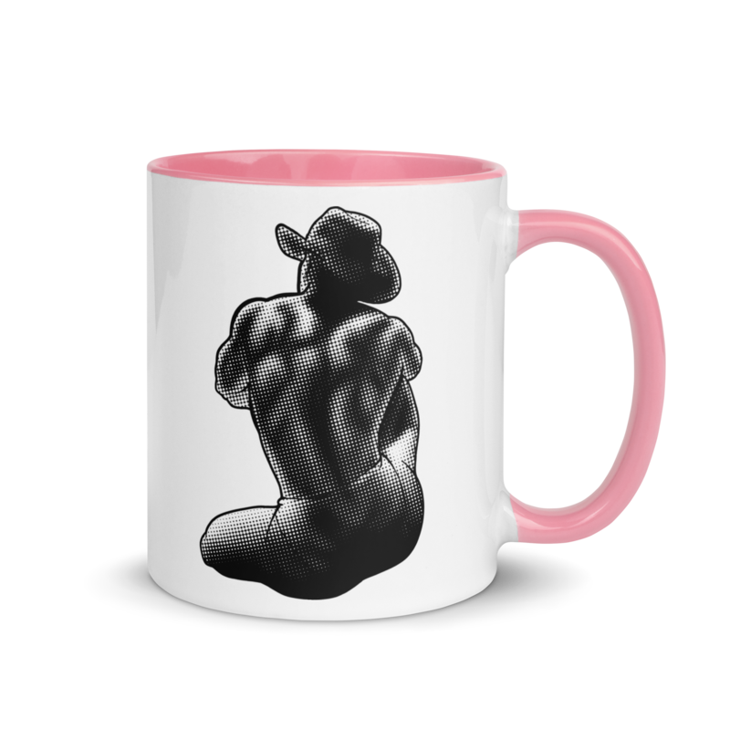 Bikini Cowboy (Mug) - Pink