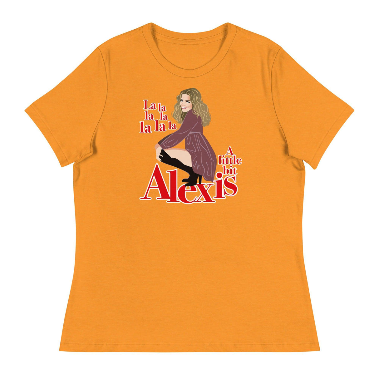 A Little Bit (Women's Relaxed T-Shirt)-Women's T-Shirts-Swish Embassy