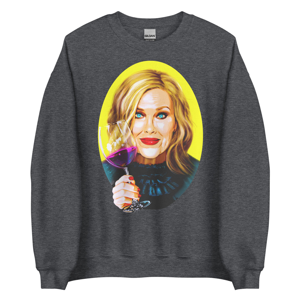A Lotta Bit Chardonnay (Sweatshirt)-Sweatshirt-Swish Embassy