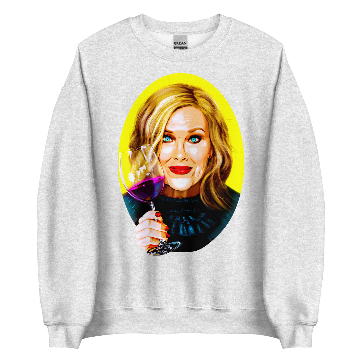 A Lotta Bit Chardonnay (Sweatshirt)-Sweatshirt-Swish Embassy