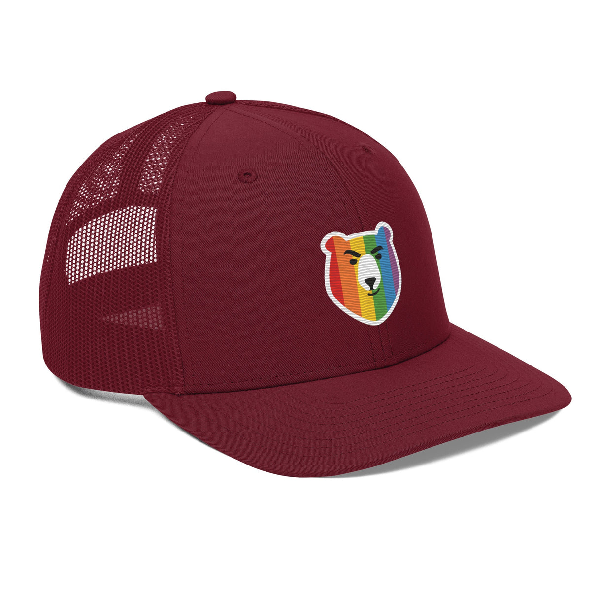 Bear Face Rainbow (Headwear)-Headwear-Swish Embassy