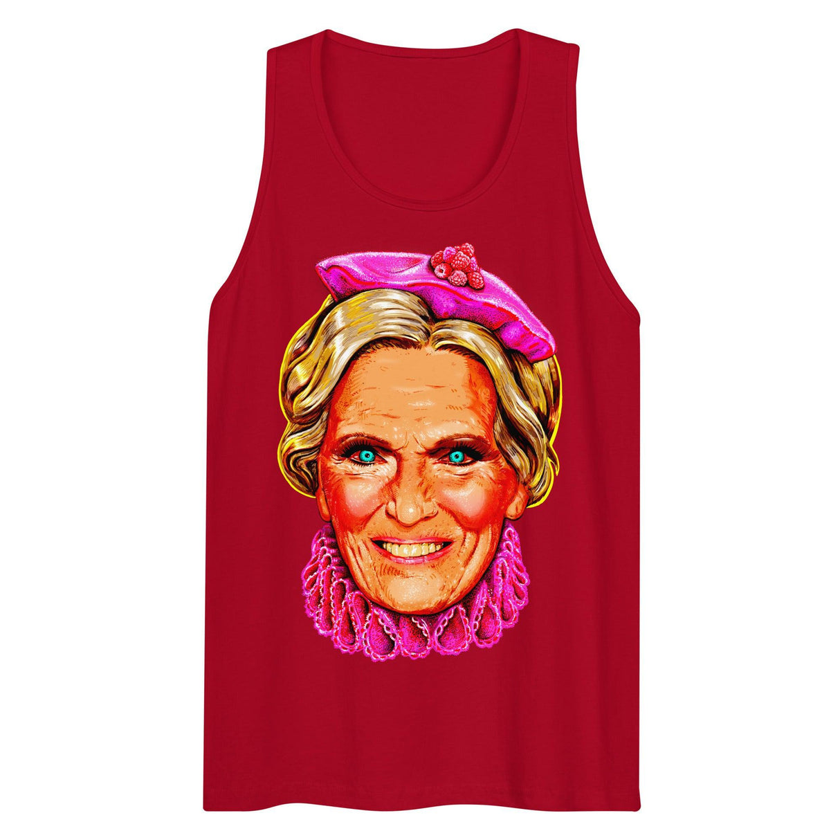 Berry Iconic (Tank Top)-Tank Top-Swish Embassy