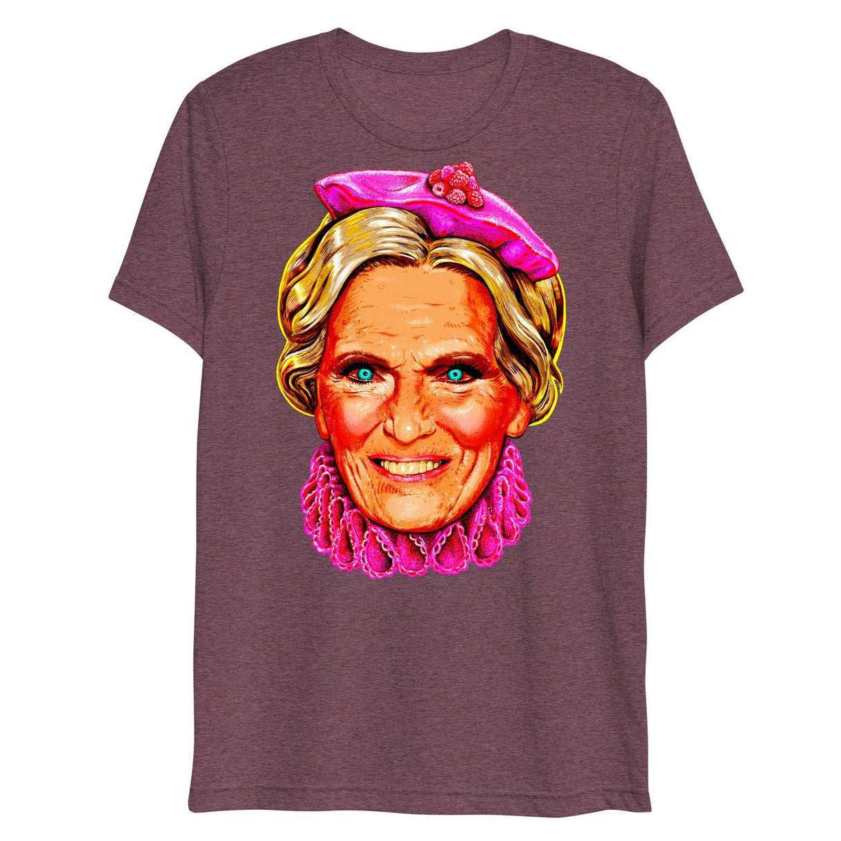 Berry Iconic (Triblend)-Triblend T-Shirt-Swish Embassy