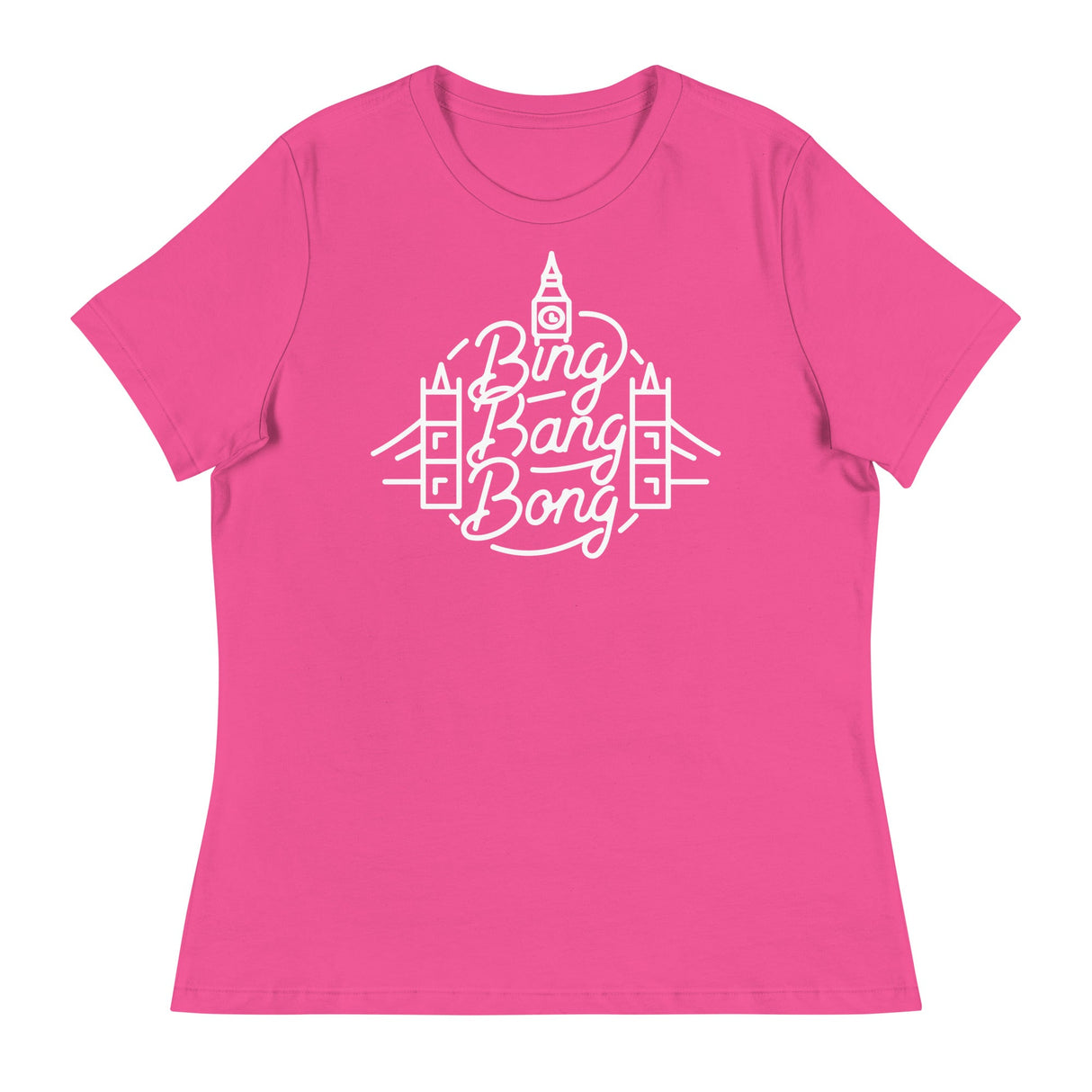 Bing Bang Bong (Women's Relaxed T-Shirt)-Women's T-Shirts-Swish Embassy