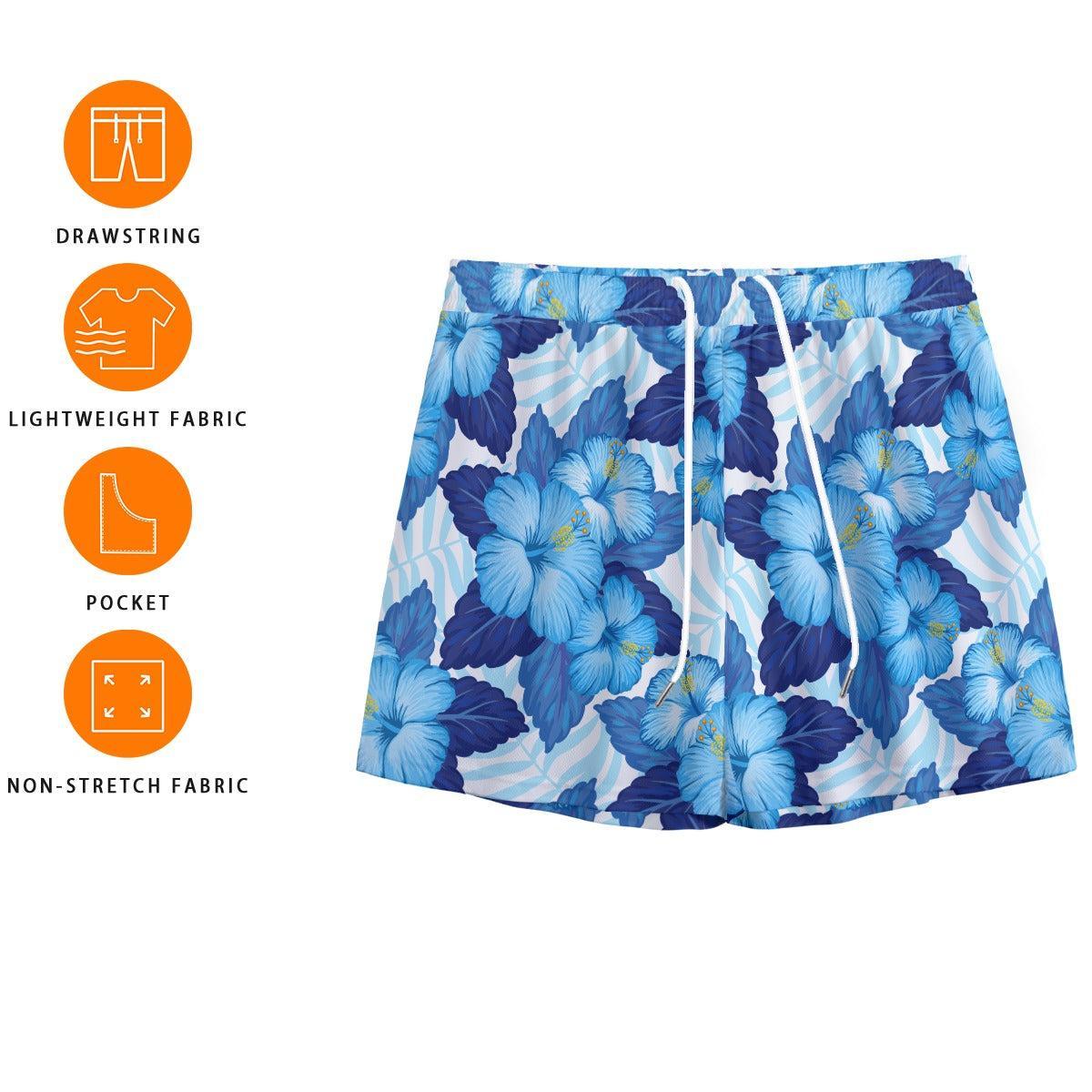 Blue Hawaii (Shorts)-Shorts-Swish Embassy