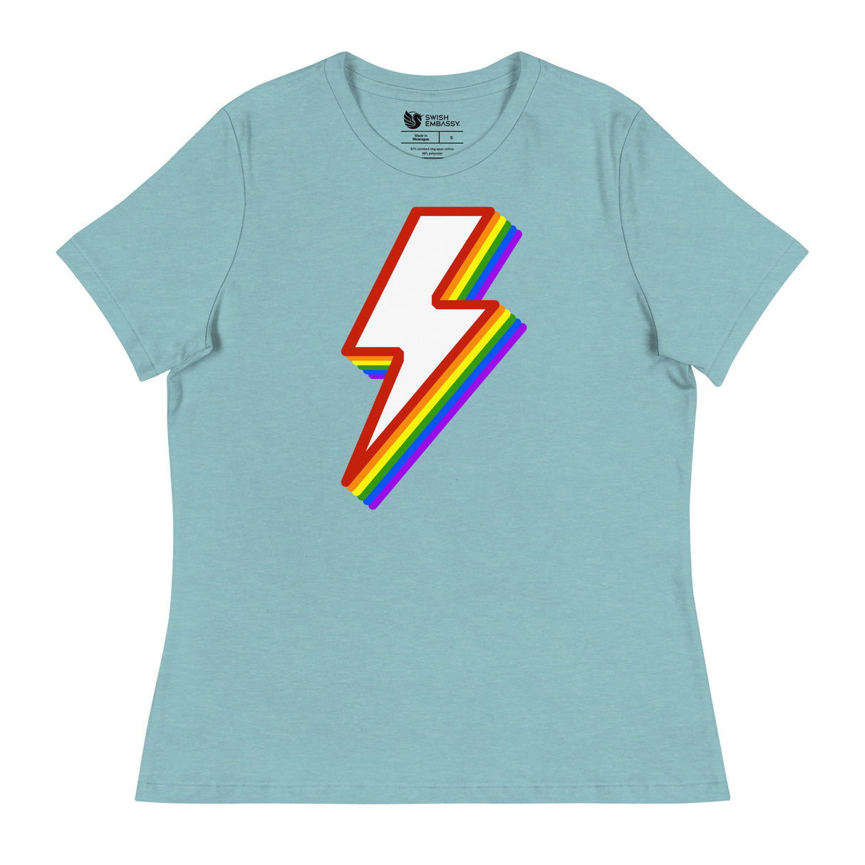 Bolt (Women's Relaxed T-Shirt)-Women's T-Shirts-Swish Embassy