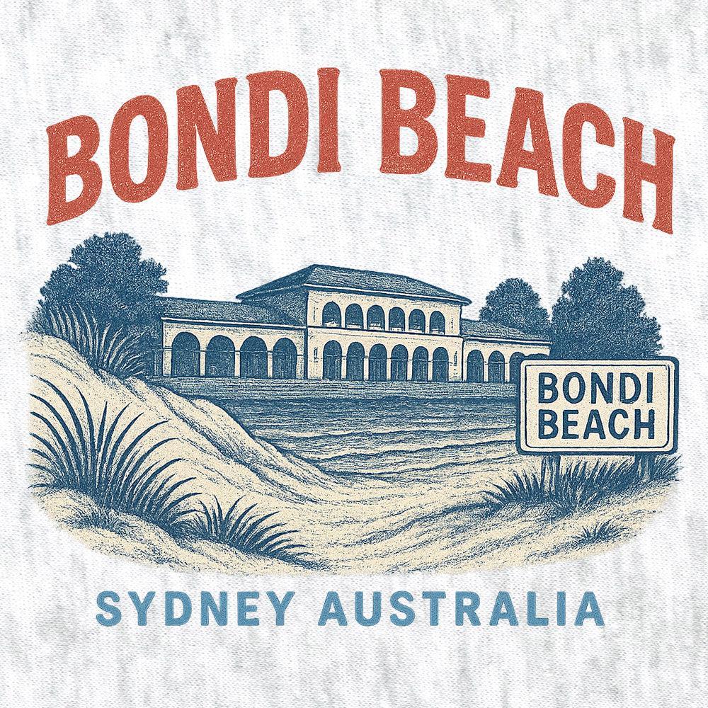 Bondi Beach-T-Shirts-Swish Embassy