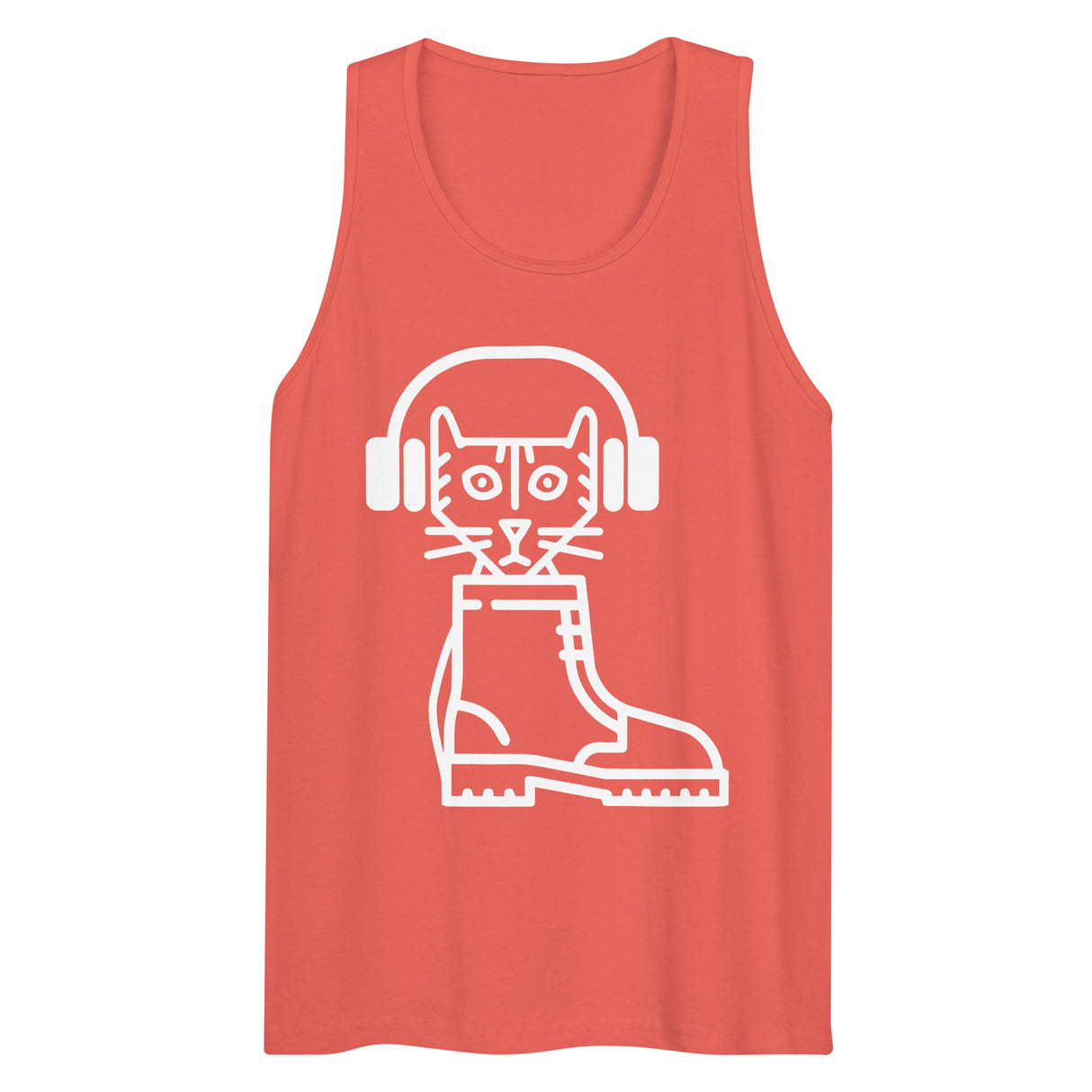 Boots & Cats (Tank Top)-Tank Top-Swish Embassy
