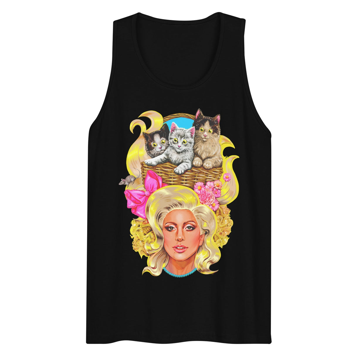 Born This Purrfect (Tank Top)-Tank Top-Swish Embassy