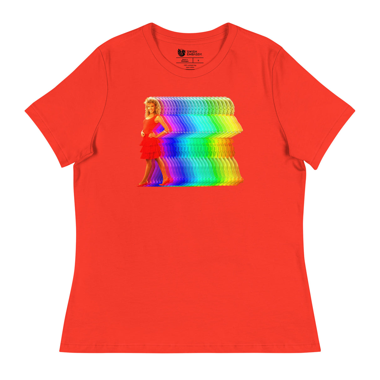 Can’t Get Hue Outta My Head (Women's Relaxed T-Shirt)-Women's T-Shirts-Swish Embassy