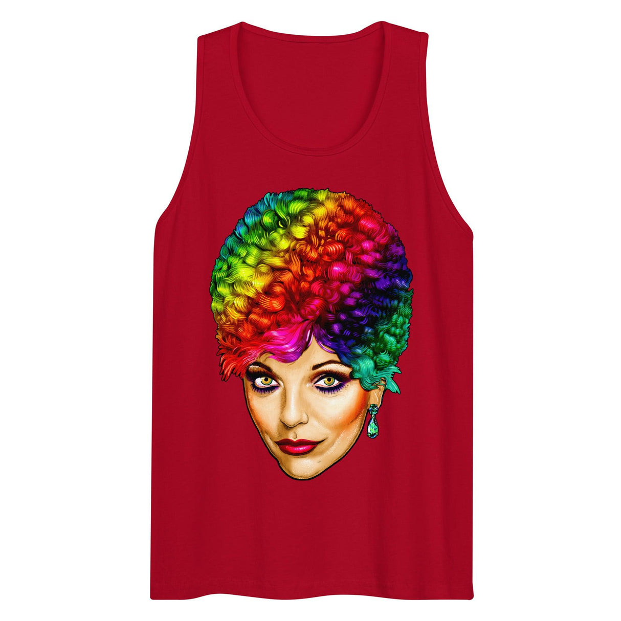 Carrington Meets Crayola (Tank Top)-Tank Top-Swish Embassy