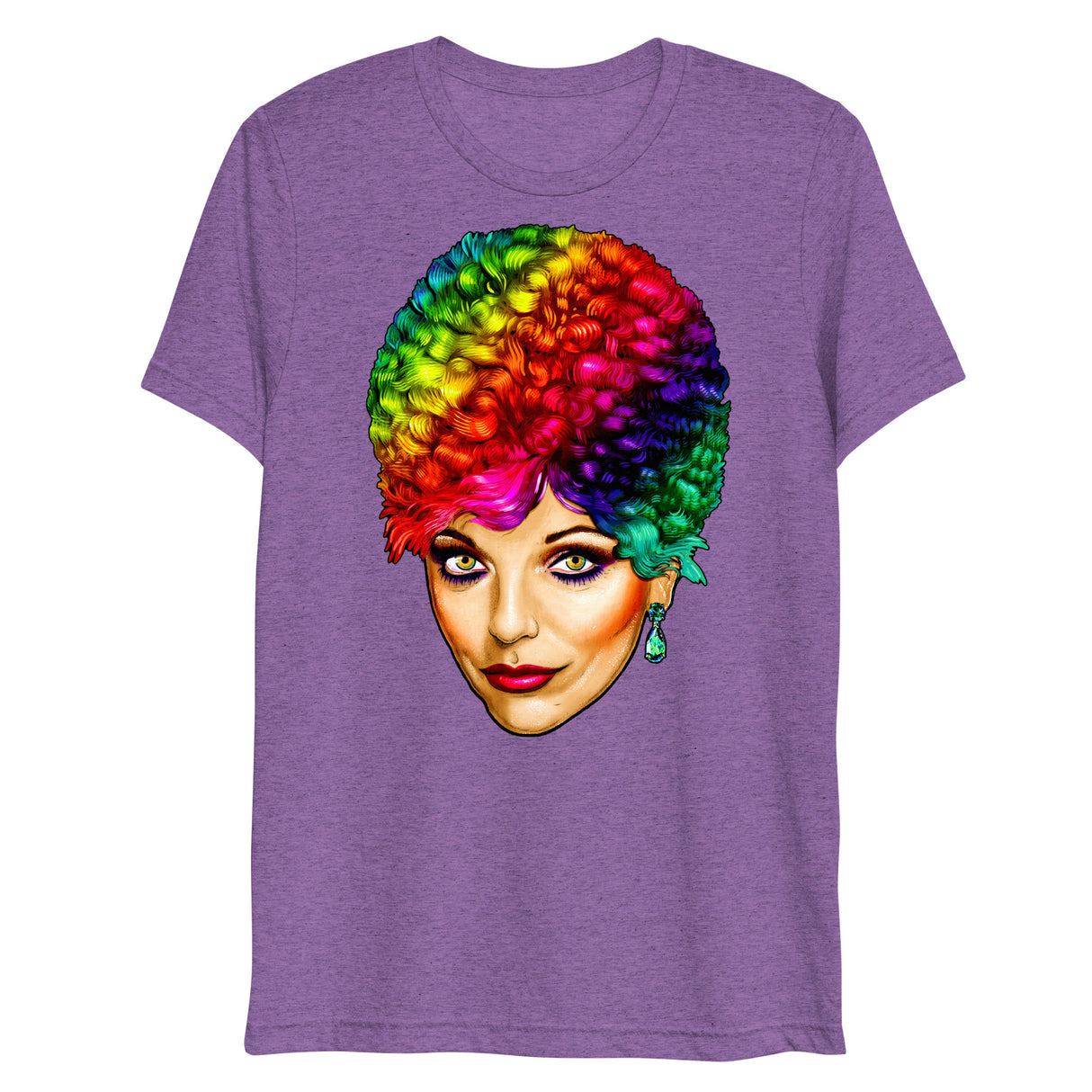 Carrington Meets Crayola (Triblend)-Triblend T-Shirt-Swish Embassy