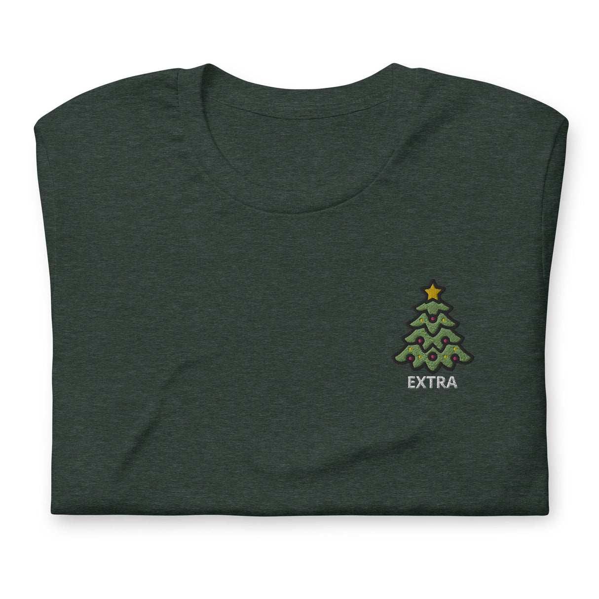 Christmas Tree (Extra)-Christmas T-Shirts-Swish Embassy