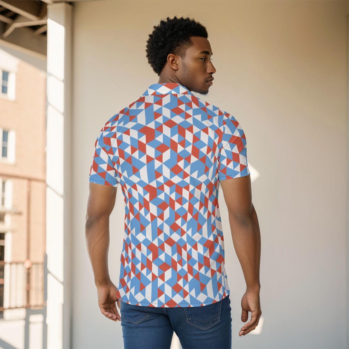 Cubic (Button Shirt)-Button Shirt-Swish Embassy