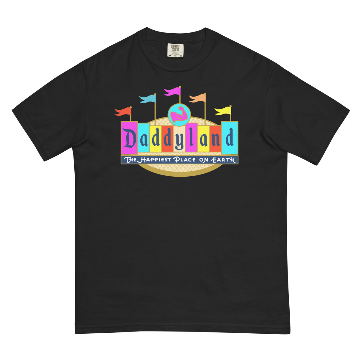 Daddyland (Boxy Tee)-Boxy T-Shirt-Swish Embassy