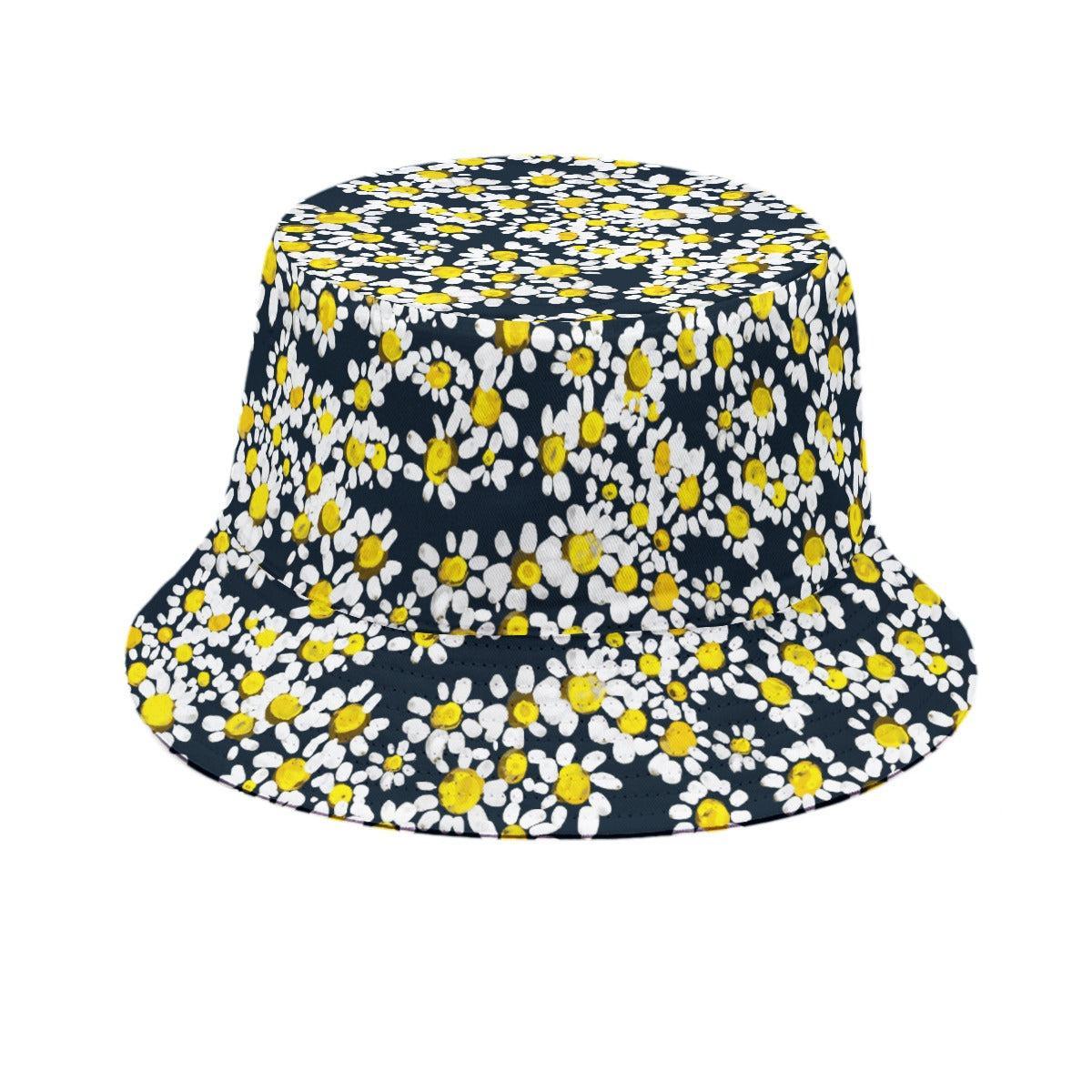 Daisies (Allover Bucket Hat)-Allover Bucket Hat-Swish Embassy