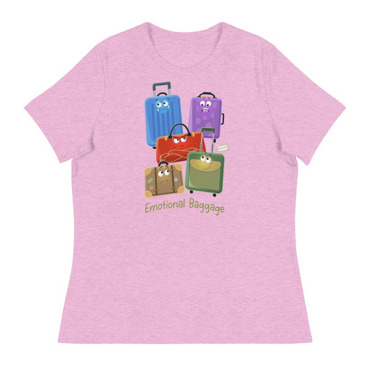 Emotional Baggage (Women's Relaxed T-Shirt)-Women's T-Shirts-Swish Embassy