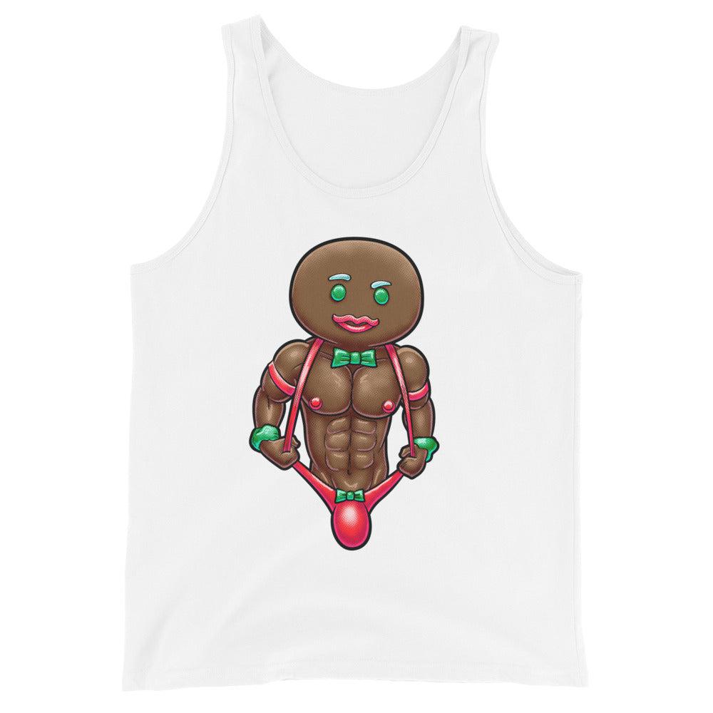Everyone Loves a Ginger (Tank Top)-Christmas Tank Tops-Swish Embassy