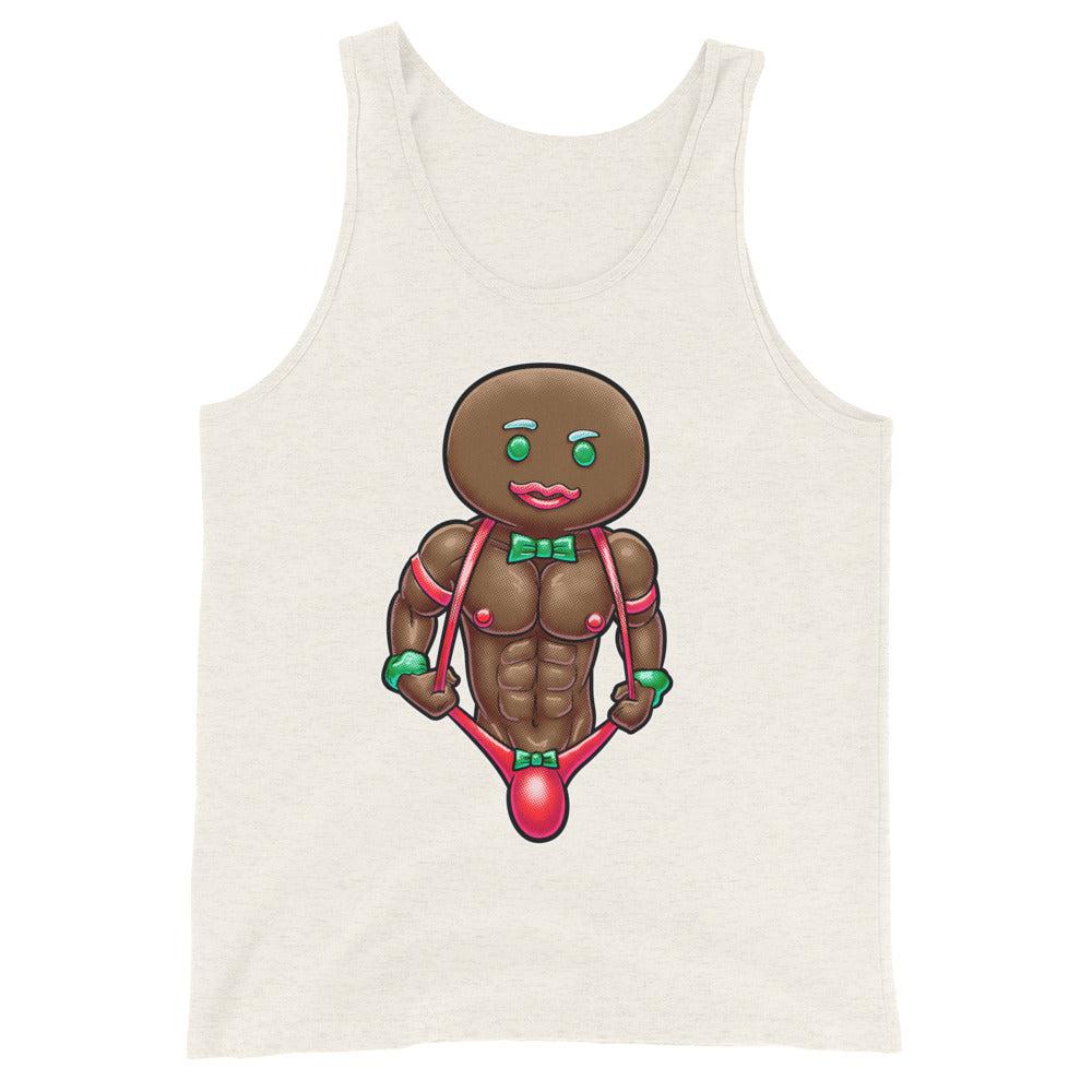 Everyone Loves a Ginger (Tank Top)-Christmas Tank Tops-Swish Embassy