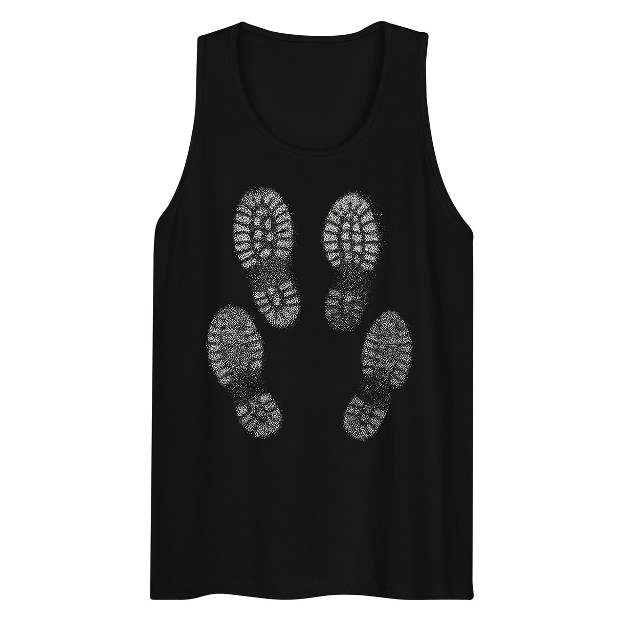 Foot Prints (Tank Top)-Tank Top (Staging)-Swish Embassy