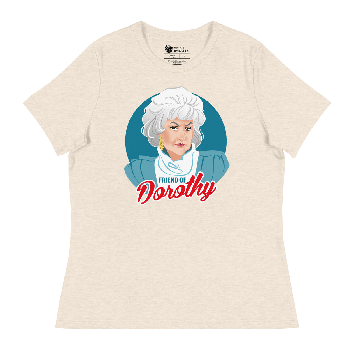 Friend of Dorothy (Women's Relaxed T-Shirt)-Women's T-Shirts-Swish Embassy