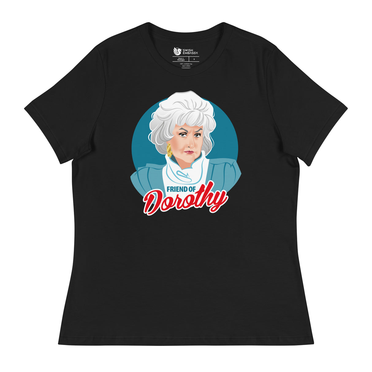 Friend of Dorothy (Women's Relaxed T-Shirt)-Women's T-Shirts-Swish Embassy