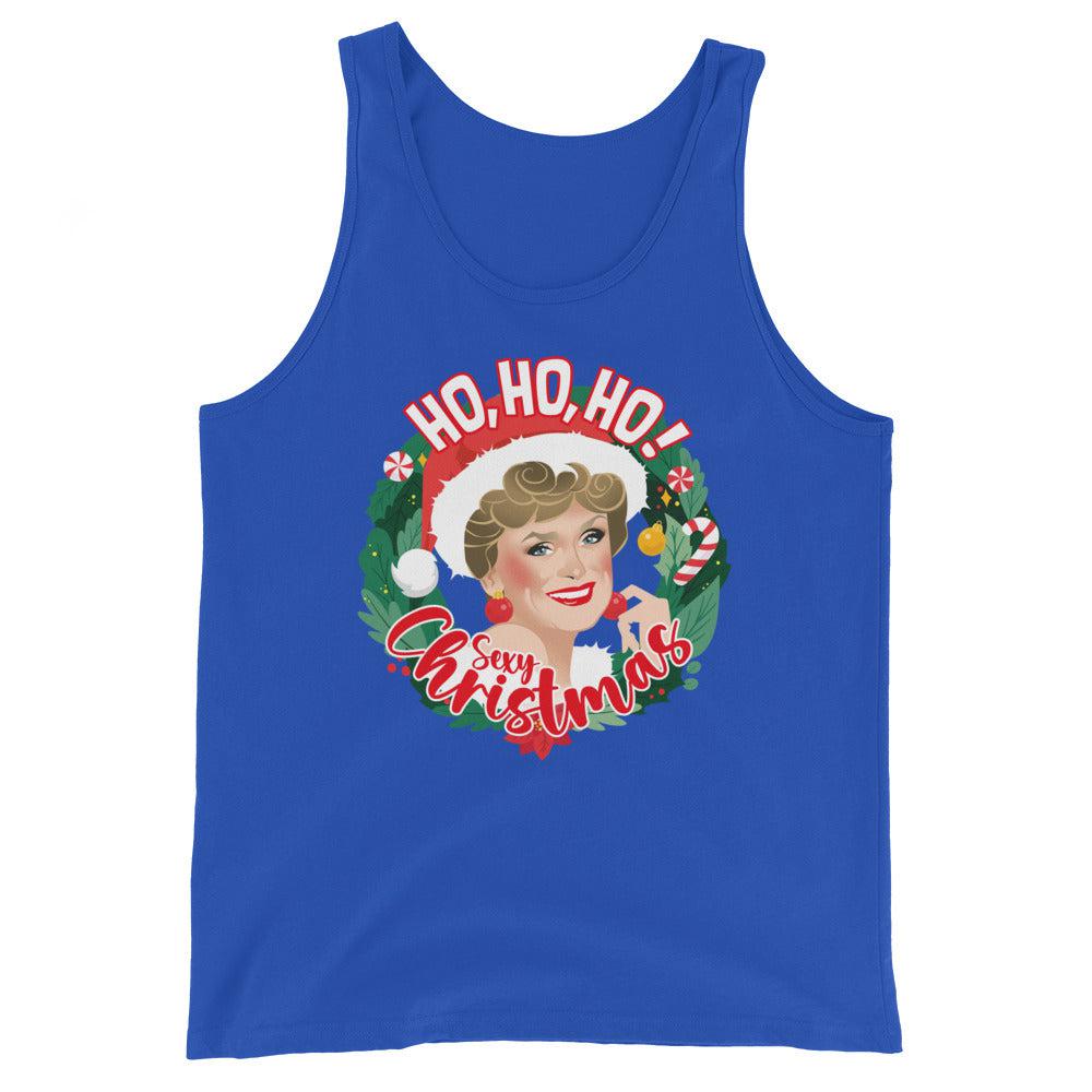GG Ho Ho Ho Xmas (Tank Top)-Christmas Tank Tops-Swish Embassy