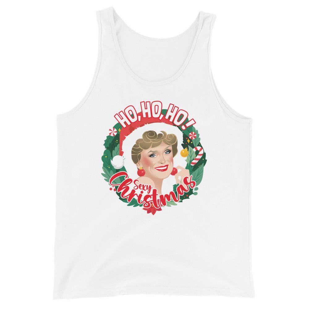 GG Ho Ho Ho Xmas (Tank Top)-Christmas Tank Tops-Swish Embassy
