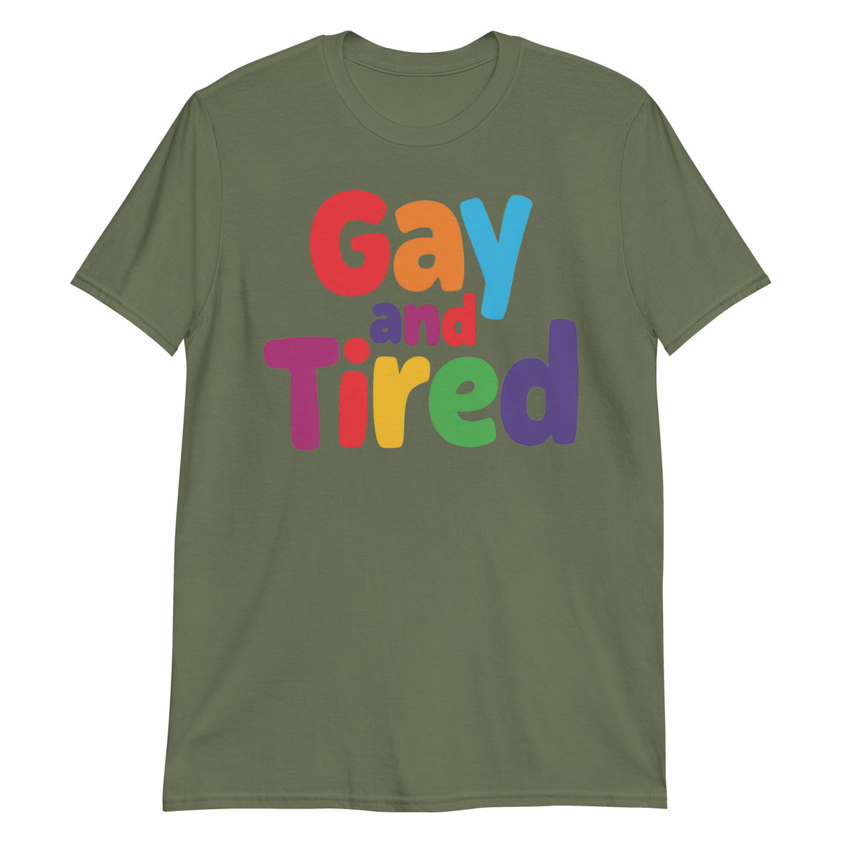 Gay and Tired-T-Shirts-Swish Embassy