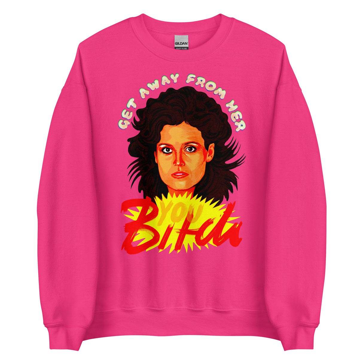 Get Away From Her (Sweatshirt)-Sweatshirt-Swish Embassy