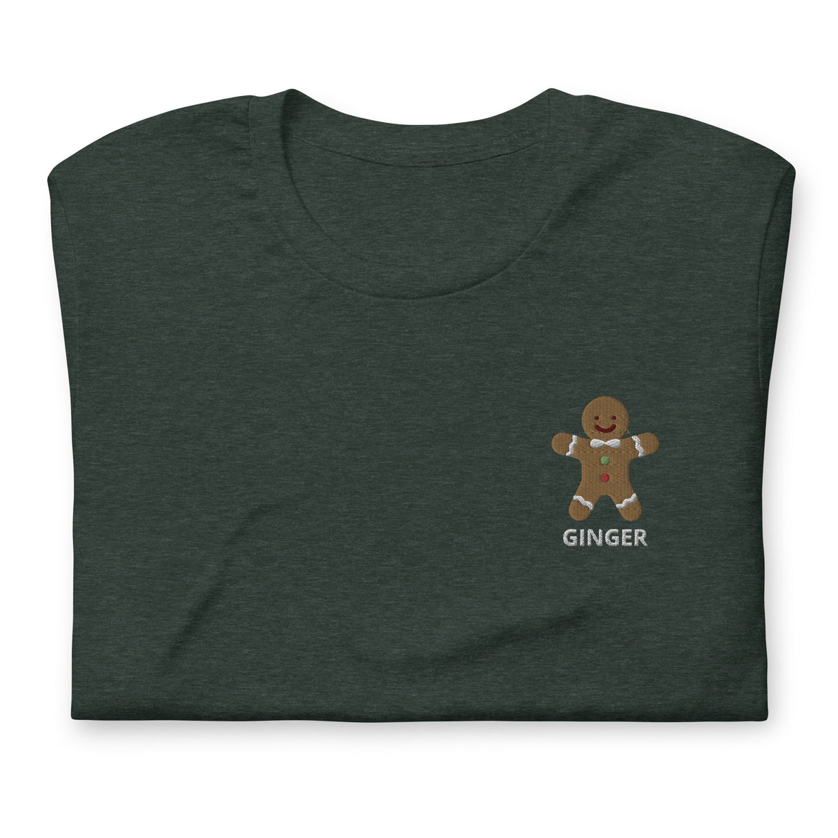 Gingerbread Man (Ginger)-Christmas T-Shirts-Swish Embassy