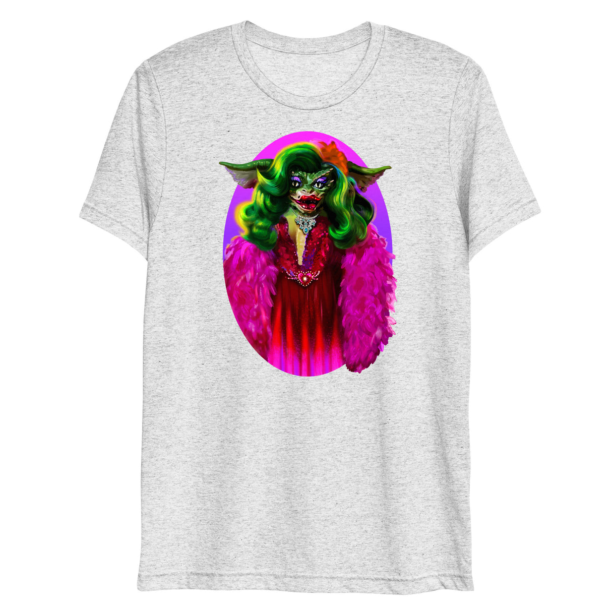Greta Glamazon (Triblend)-Triblend T-Shirt-Swish Embassy