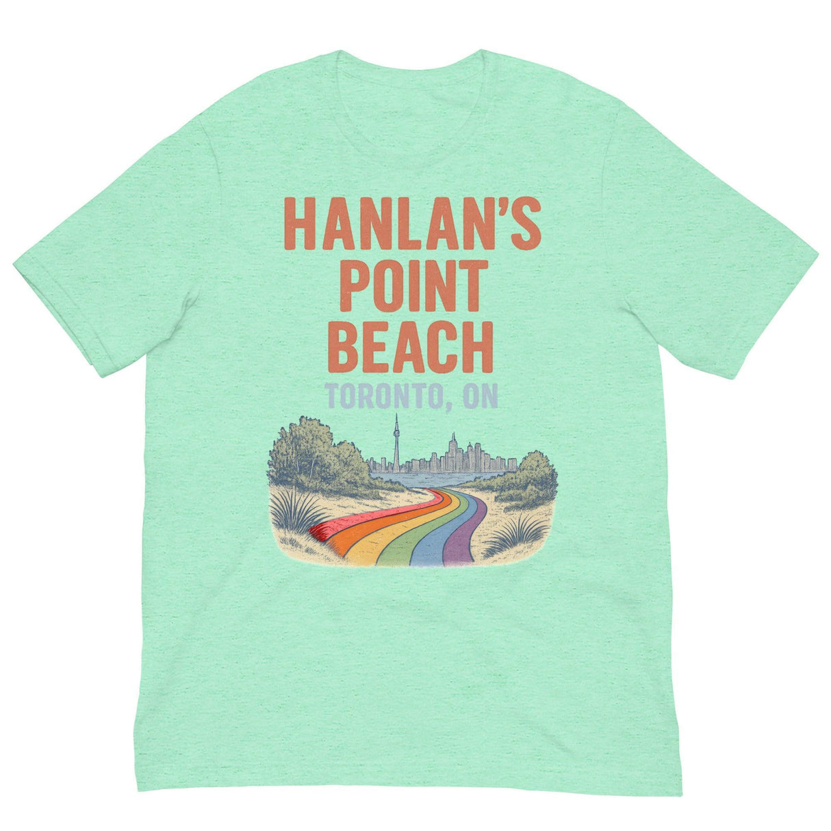Hanlan's Point Beach-T-Shirts-Swish Embassy