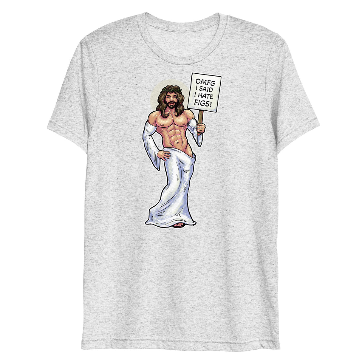 Hates Figs (Triblend)-Triblend T-Shirt-Swish Embassy