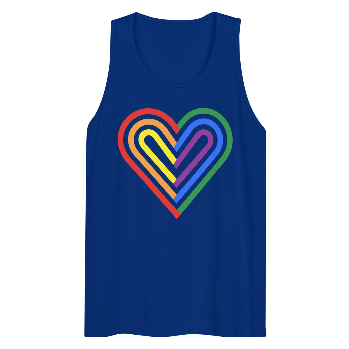 Heart On (Tank Top)-Tank Top-Swish Embassy