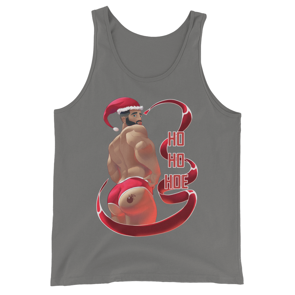 Ho Ho Hoe (Tank Top)-Christmas Tank Tops-Swish Embassy