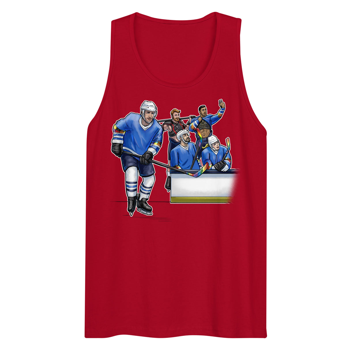 Hockey Pride (Tank Top)-Tank Top-Swish Embassy