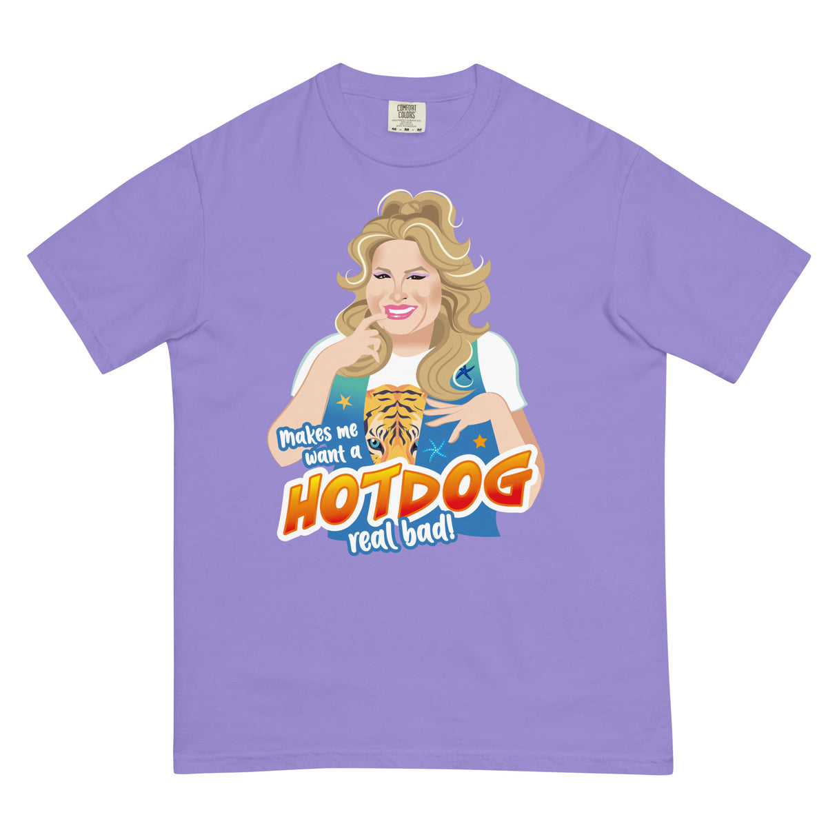 Hot Dog (Boxy Tee)-Boxy T-Shirt-Swish Embassy