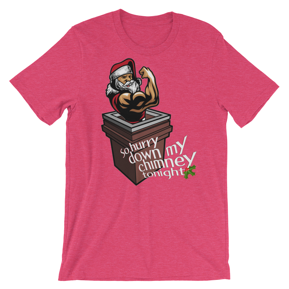 Hurry Down the Chimney-Christmas T-Shirts-Swish Embassy