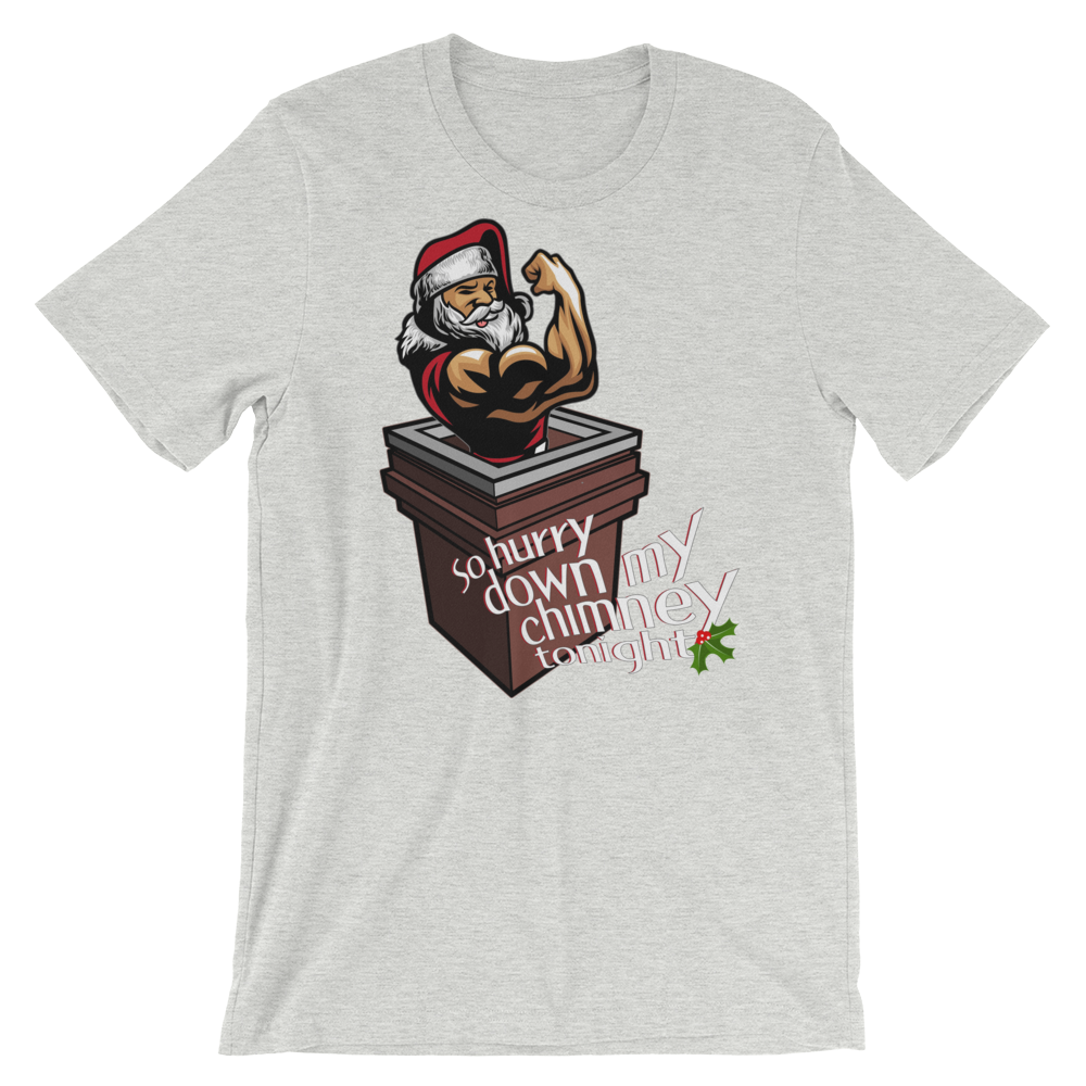 Hurry Down the Chimney-Christmas T-Shirts-Swish Embassy