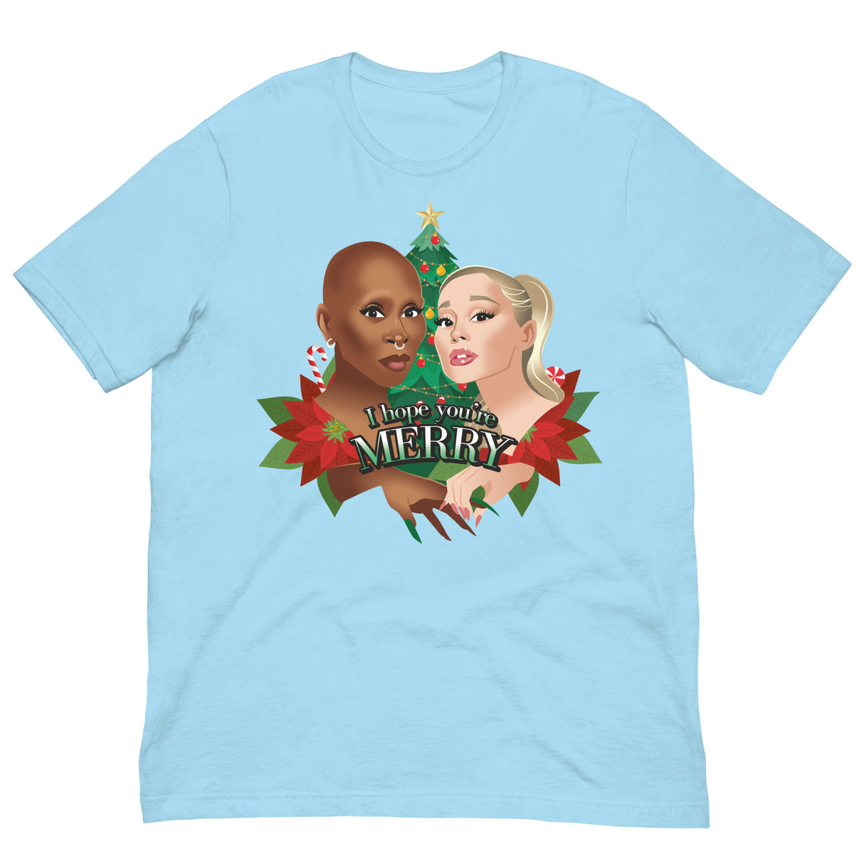 I Hope You're Merry-T-Shirts-Swish Embassy