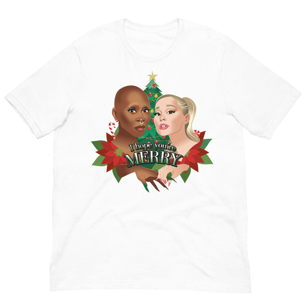 I Hope You're Merry-T-Shirts-Swish Embassy