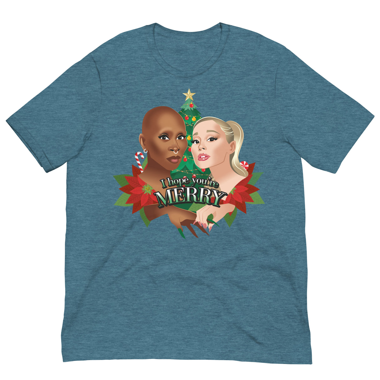 I Hope You're Merry-T-Shirts-Swish Embassy