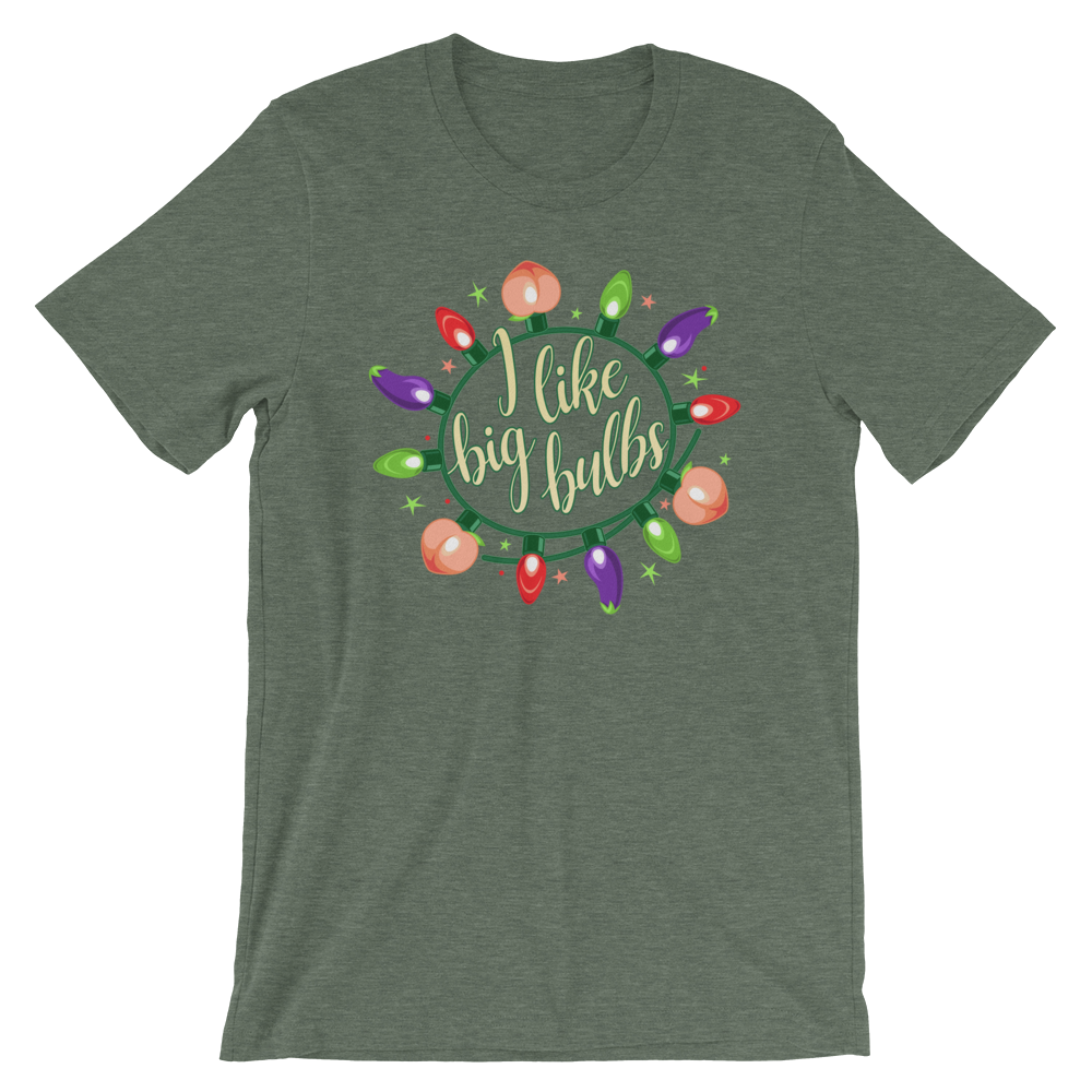 I Like Big Bulbs-Christmas T-Shirts-Swish Embassy