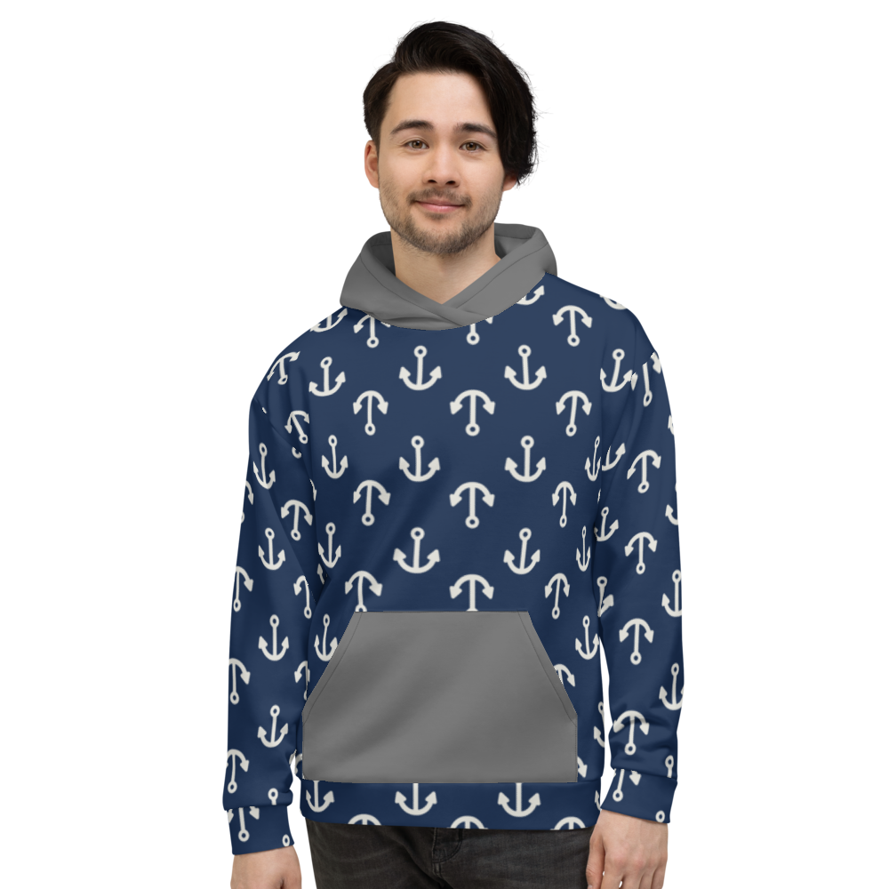 In the Navy (Allover Hoodie)-Allover Hoodie-Swish Embassy